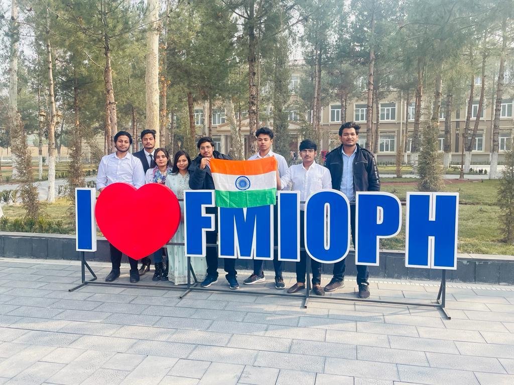 International students at Fergana Medical Institute of Public Health